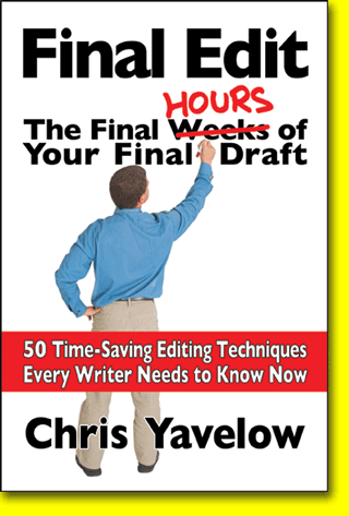 Final Edit, The Final Hours of Your Final Draft (book cover)